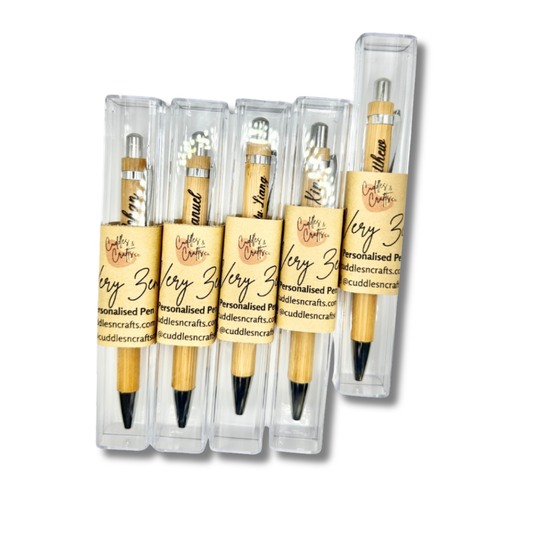 Very Zen Engraved Bamboo Personalised Pen
