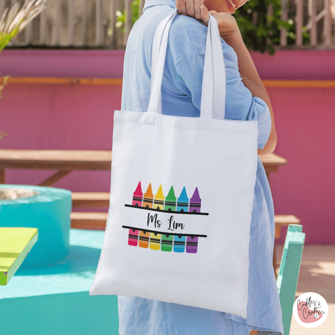 Teachers' Canvas Tote Bag