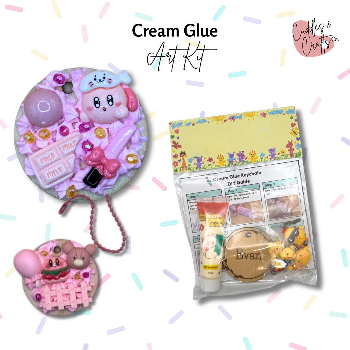 Children's Day Gift | Cream Glue Art Kit