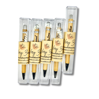Very Zen Engraved Bamboo Personalised Pen