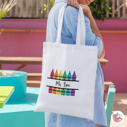 Teachers' Canvas Tote Bag