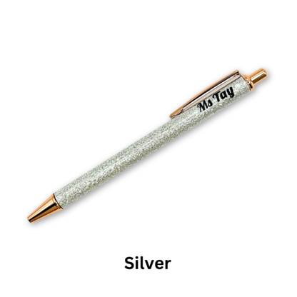 Personalised Glitter Pen
