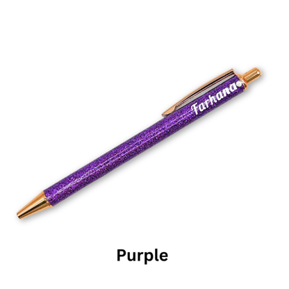 Personalised Glitter Pen