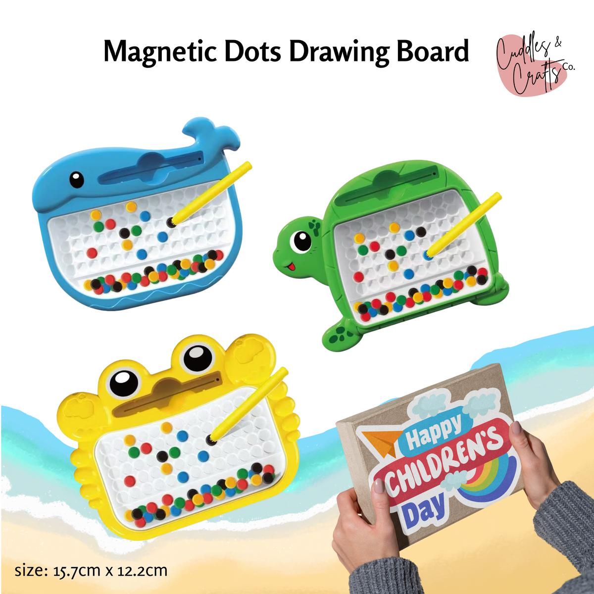 Children's Day Gift | Magnetic Dots Drawing Board