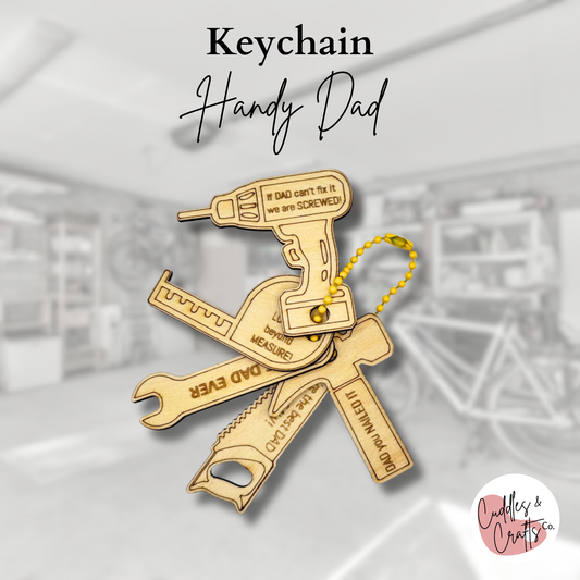 Handy Dad Keychain