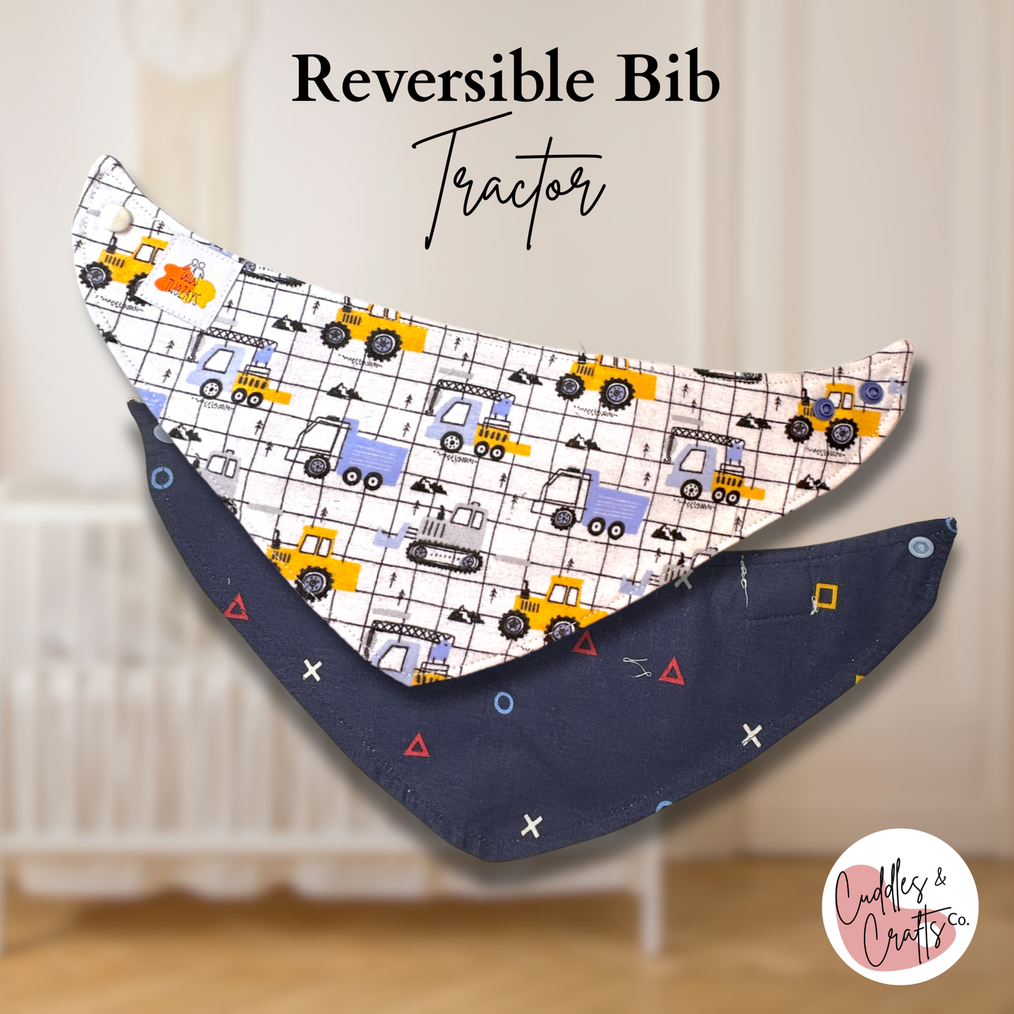 Reversible Bandana Bib