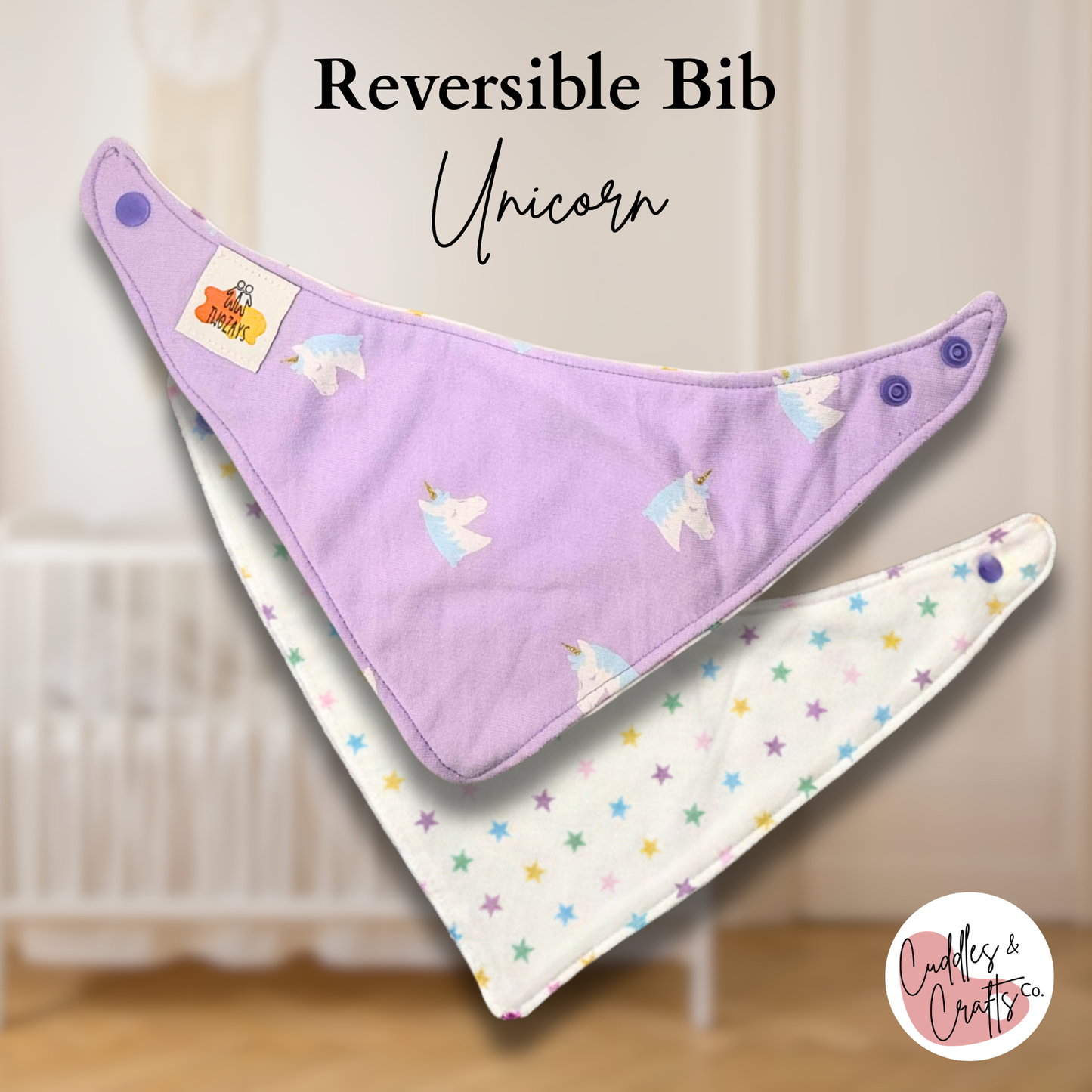 Reversible Bandana Bib